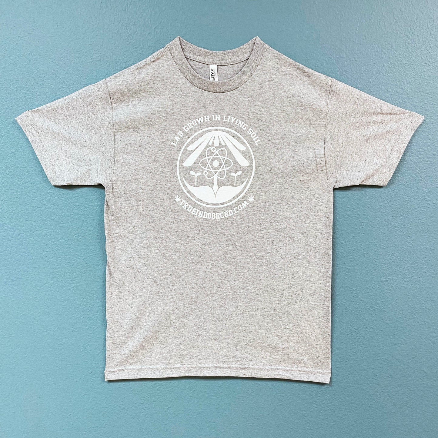 True Indoor Short Sleeve Tee Shirt - True Indoor  - indoor cbd hemp flower